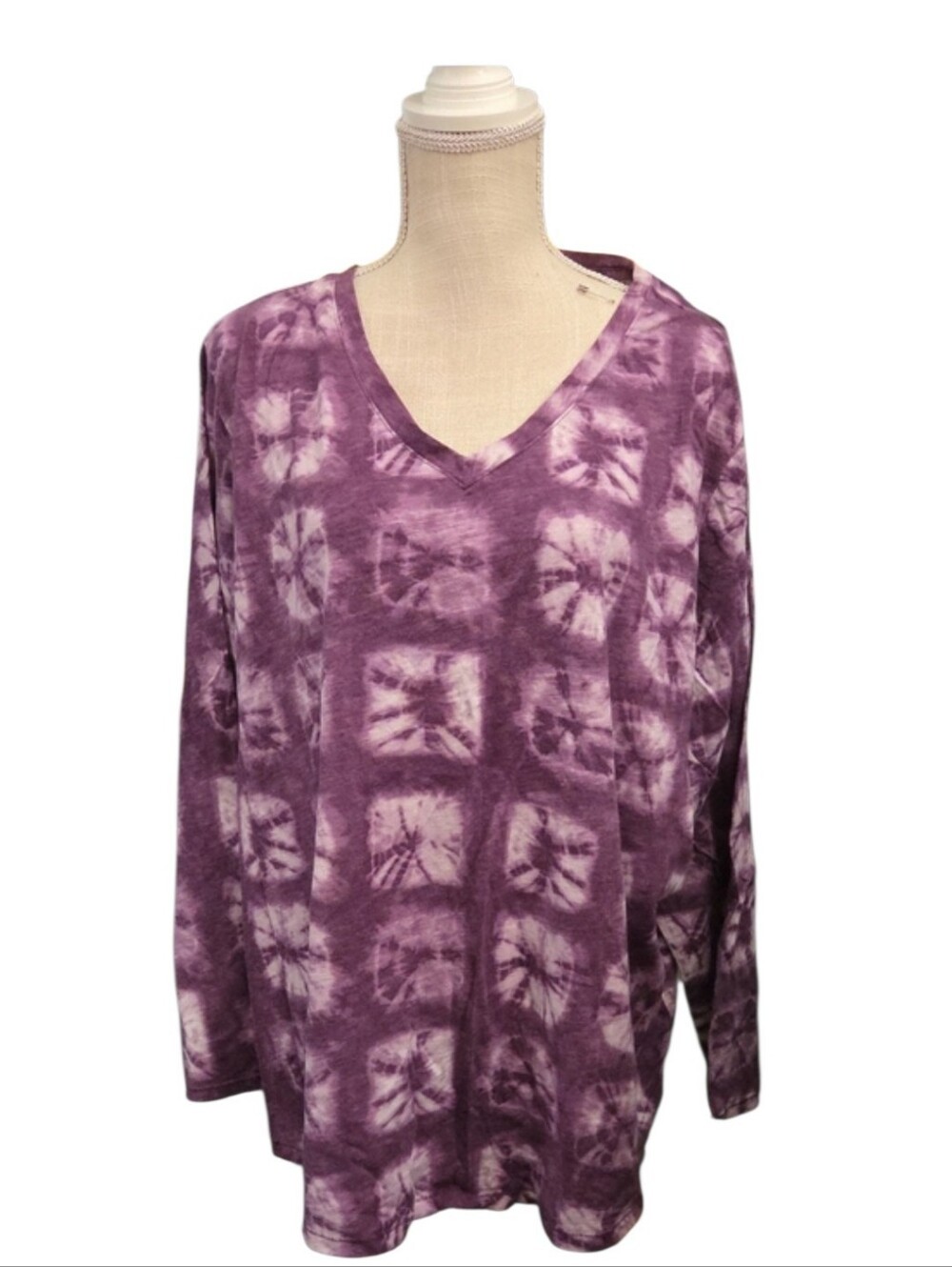 Two Sonoma Long Sleeve Print Tees - Picture 2 of 5